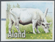 ** Finnland - Alandinseln: Machine Labels: 2001, Design "Cow" Without Imprint Of Value, Unmounted Mint. - Aland