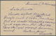 GA Fiume: 1919, Ungarische Ga-Karte 10 F. "FIUME" Mit Zusatzfrankatur 80 F. Und 5 F. Als Express-Einschreiben Gel - Fiume