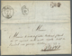Br Frankreich - Vorphilatelie: 1817, (Feb. 23) Full Entire Letter From Fribourg To Paris Adressed To The Compte D - 1792-1815: Départements Conquis