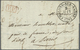 Br Frankreich - Vorphilatelie: 1833, DEBOURSES / CHAMBRE DES PAIRS, Double-line On Reverse Of Complete Folded Let - 1792-1815: Conquered Departments