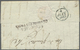 Br Frankreich - Vorphilatelie: 1833, DEBOURSES / CHAMBRE DES PAIRS, Double-line On Reverse Of Complete Folded Let - 1792-1815: Départements Conquis
