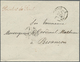 Br Frankreich - Vorphilatelie: 1861, PARIS (60) L, 9.NOV. 61, Along With Red Manuscript Type "President Du Senat" - 1792-1815: Départements Conquis