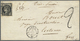 Br Frankreich: 1849, 20c. Black, Fresh Colour, Full To Large Margins With Parts Of Upper Adjoining Stamp, Single - Oblitérés
