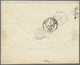 Br Frankreich: 1849, 20c. Black, Horiz. Pair Of Fresh Colour And Good Margins On Cover From Paris To St.Quentin, - Oblitérés