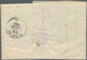 Br Frankreich: 1849, 1 Franc Carmine, Good To Large Margins, Single Franking On Complete Folded Letter Cover From - Oblitérés