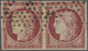 O/ Frankreich: 1849, Ceres 1 Fr. Karmin "Repub. Franc." Auf Gelblichem Papier, Gestempelte SPERATI-Fälschung Als - Used Stamps