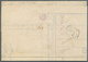 Br Frankreich: 1857, 10c. Bistre And 40c. Orange "Empire Nd" (slight Oxidation), Both Full Margins, On Lettershee - Used Stamps