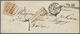 Br Frankreich: 1855/1856, Mail To Savoy (Kingdom Of Sardinia), Two Covers From Paris To Savoy Each Oblit. By Roul - Oblitérés