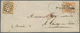 Br Frankreich: 1855/1856, Mail To Savoy (Kingdom Of Sardinia), Two Covers From Paris To Savoy Each Oblit. By Roul - Used Stamps