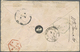 Br Frankreich: 1861. Envelope (creases And Stains) Written From France Addressed To The Punjab, Lndia Bearing Fre - Oblitérés
