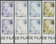 ** Thematik: Religion / Religion: 2005, 10.00 L And 15.00 L Papst Johannes Paul II. - 8 Pairs Progressive Color Proofs O - Other & Unclassified