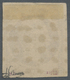O Frankreich: 1854, 1 Fr. Dunkelkarmin, Farbfrisch, Allseits Voll- Bis Breitrandig, Klar Entwertet, Geprüft Calv - Used Stamps