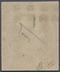 O Frankreich: 1849, Freimarke Kaiser Napoleon III. Ohne Lorbeerkranz, 1 Fr. Karmin Mit Rollpunktstempel "gros Po - Used Stamps