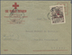 Br Thematik: Rotes Kreuz / Red Cross: 1929 Portugal 30 R. Portofreiheitsmarke Für Das Rote Kreuz Mit Rotem "kopfstehende - Red Cross