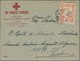 Br Thematik: Rotes Kreuz / Red Cross: 1936 Portugal 50 C. Orange Portofreiheitsmarke F.d. Rote Kreuz M. KOPFSTEHENDEM Au - Red Cross