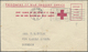 Br Thematik: Rotes Kreuz / Red Cross: 1943/44 2 Vordruckumschläge Des Neuseel. RK-/St.Johns-Orden, Einer M. Kpl. Inhalt: - Red Cross