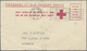 Br Thematik: Rotes Kreuz / Red Cross: 1943/44 2 Vordruckumschläge Des Neuseel. RK-/St.Johns-Orden, Einer M. Kpl. Inhalt: - Rotes Kreuz