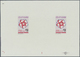 ** Thematik: Rotes Kreuz / Red Cross: 1985, Tunisia. Imperforate DeLuxe Proof Pair In Issued Colors For The Issue "Red C - Rotes Kreuz