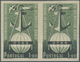 (*) Thematik: Schiffe / Ships: 1952, Portugal. Imperforate Proof Pair Of The 1e Value Of The Set "North Atlantic Treaty  - Ships