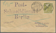 Berlin: 1948, 1 Mark Schwarzaufdruck Auf (nichtamtlichem) FDC Zur Eröffnung Des Postschnelldienstes, - Altri & Non Classificati