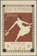 GA Thematik: Sport-Tennis / Sport-tennis: 1924, France. Private Picture Postcard 15c Pasteur "Jeux Olympiques Paris 1924 - Tennis