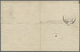 Br Frankreich - Portomarken: 1859, 10 C Black Single Franking Cancelled 4.JAN.1859 On Folded Local Letter In LYON - 1859-1959 Lettres & Documents
