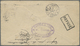 Br Frankreich - Portomarken: 1894, Incoming Cover From Glasgow 20.2. To Castres, Franked With ½d. Vermilion, Char - 1859-1959 Lettres & Documents