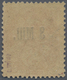 ** Französische Post In Ägypten - Alexandria: 1921, 3m. On 3c. Orange, Overprint On "PORT SAID", Fresh Colour, We - Autres & Non Classés