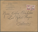 Br Französische Post In Ägypten - Alexandria - Portomarken: 1922. Stamp Less Envelope Headed 'Comptoir National D - Other & Unclassified