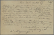 GA Französische Post In Ägypten - Port Said: 1895. French Type Sage Postal Stationery Card 10c Black Written From - Autres & Non Classés