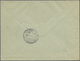 GA Französische Post In Ägypten - Port Said: 1901, 1c. To 4c., Four Values Uprating A Stationery Envelope 15c. Bl - Other & Unclassified