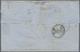 Br Französische Post In Der Levante: 1862. Envelope (archive Fold) To Italy Written From Constantinople Bearing F - Autres & Non Classés