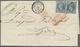 Br Französische Post In Der Levante: 1868. Envelope Addressed (vertical Archive Fold) To France Bearing French '' - Autres & Non Classés