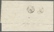 Br Französische Post In Der Levante: 1868. Envelope Addressed (vertical Archive Fold) To France Bearing French '' - Autres & Non Classés