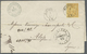 Br Französische Post In Der Levante: 1880. Envelope (vertical Fold) Addressed To Alep, Syria Bearing French 'Type - Autres & Non Classés