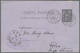 GA Französische Post In Der Levante: 1886, 10c. Black On Lilac Postal Stationery Card Tied By "BEYROUTH SYRIE 10/ - Other & Unclassified