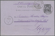 GA Französische Post In Der Levante: 1888, 10c. Black On Lilac Postal Stationery Card Tied By "BEYROUTH SYRIE 20/ - Autres & Non Classés