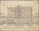 Br Französische Post In Der Levante: 1897. Illustrated Envelope For The 'Grand Hotel De Londres, Constantinople' - Autres & Non Classés