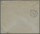 Br/GA Französische Post In Marokko: 1898, Two Commercial Covers Incl. Single Use Allegorie 25c. Surch. In Red '25 CE - Autres & Non Classés