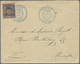 Br Französische Postdampfer-Agenturen: Vathy: 1894. Envelope (tears) Addressed To France Bearing Vathy Yvert 7, 1 - Other & Unclassified