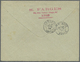 GA Frankreich - Ganzsachen: 1894, 15c. Blue "Sage", Stamped To Order Envelope "EXPOSITION DE LYON 1894", Used "LY - Other & Unclassified