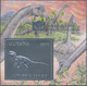 Delcampe - ** Thematik: Tiere-Dinosaurier / Animals-dinosaur: 1994, International Stamp Exhibition Philakorea '94 GOLD And SILVER M - Prehistorics