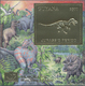 Delcampe - ** Thematik: Tiere-Dinosaurier / Animals-dinosaur: 1994, International Stamp Exhibition Philakorea '94 GOLD And SILVER M - Prehistorics