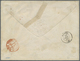 Br Frankreich - Stempel: 1861, „B Au DU PALAIS DE COMPIEGNE 3E 26 OCT.61” Klarer Abschlag In Rot, Nebengesetzt Sc - 1877-1920: Semi Modern Period