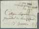 Br Frankreich - Militärpost / Feldpost: 1795, "4E.ON ARM. DES C.TES DES BREST", Double Line Clear On Folded Lette - Marques D'armée (avant 1900)