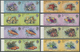 ** Thematik: Tiere-Fische / Animals-fishes: 1984 Belize: Complete Set Of 18 Marginal Pairs IMPERFORATED, Mint Never Hing - Fishes