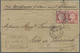 Delcampe - Br Frankreich - Militärpost / Feldpost: 1862/1875, 80 C Napoleon On Folded Letter To VERA CRUZ, Further 80 C Cere - Army Postmarks (before 1900)