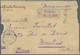 Br Frankreich - Militärpost / Feldpost: 1920. Registered Envelope (faults,shortened At Left, Roughly Opened) Head - Army Postmarks (before 1900)