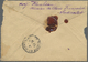 Br Frankreich - Militärpost / Feldpost: 1920. Registered Envelope (faults,shortened At Left, Roughly Opened) Head - Marques D'armée (avant 1900)