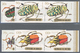** Thematik: Tiere-Insekten / Animals-insects: 1970, Burundi, Käfer Komplette Serie Mit Flugpostmarken In UNGEZÄHNTEN Po - Other & Unclassified